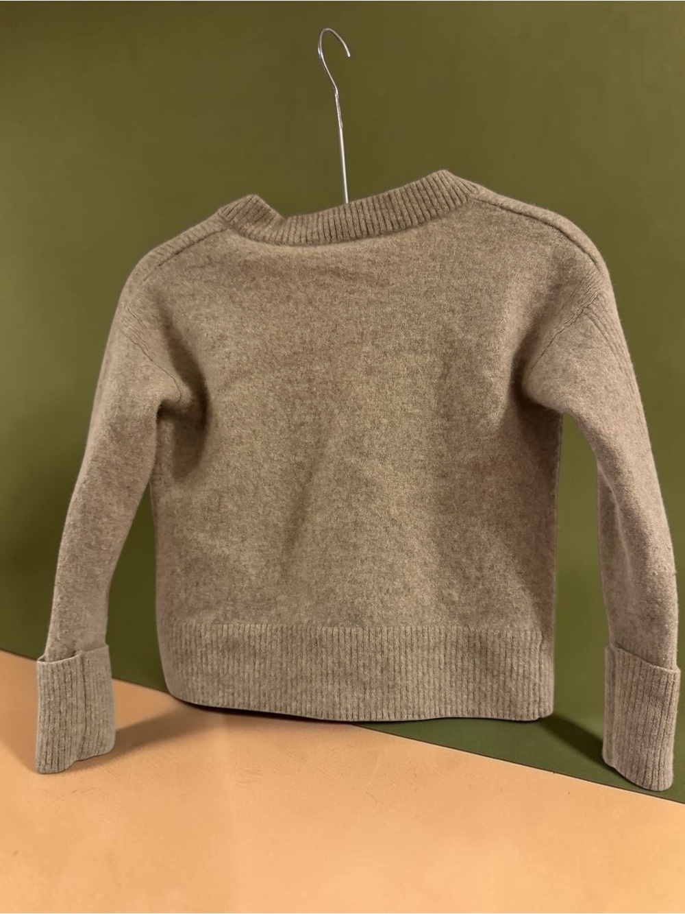 Elle Tahari Cashmere Cropped Cardigan XS Ribbed Cottagecore - Picture 5 of 5